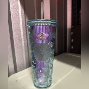 NEW venti glossy mermaid scale tumbler